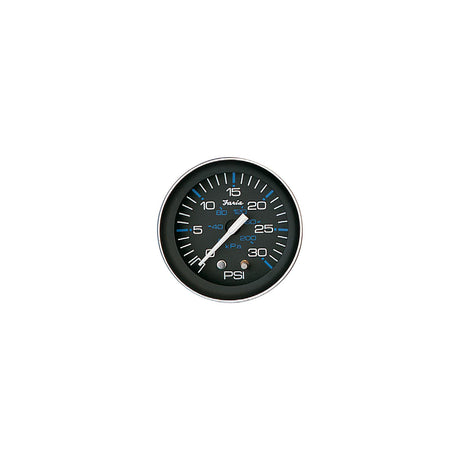 Faria Instruments Faria Coral Black 2" Water Pressure Gauge Kit 30 PSI - F13003 - official Faria Beede Instruments product image 3