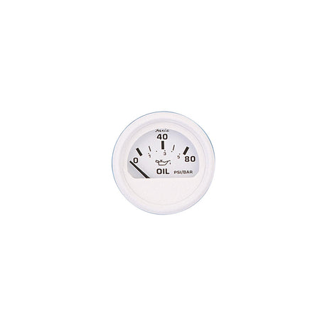 Faria Dress White 2" Oil Pressure Gauge (80 PSI) [13102] - official Faria Beede Instruments product image 2