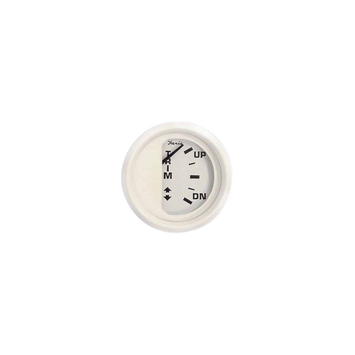 Faria 13123 Dress White Johnson/Evinrude O/B Trim Marine Engine - official Faria Beede Instruments product image 2