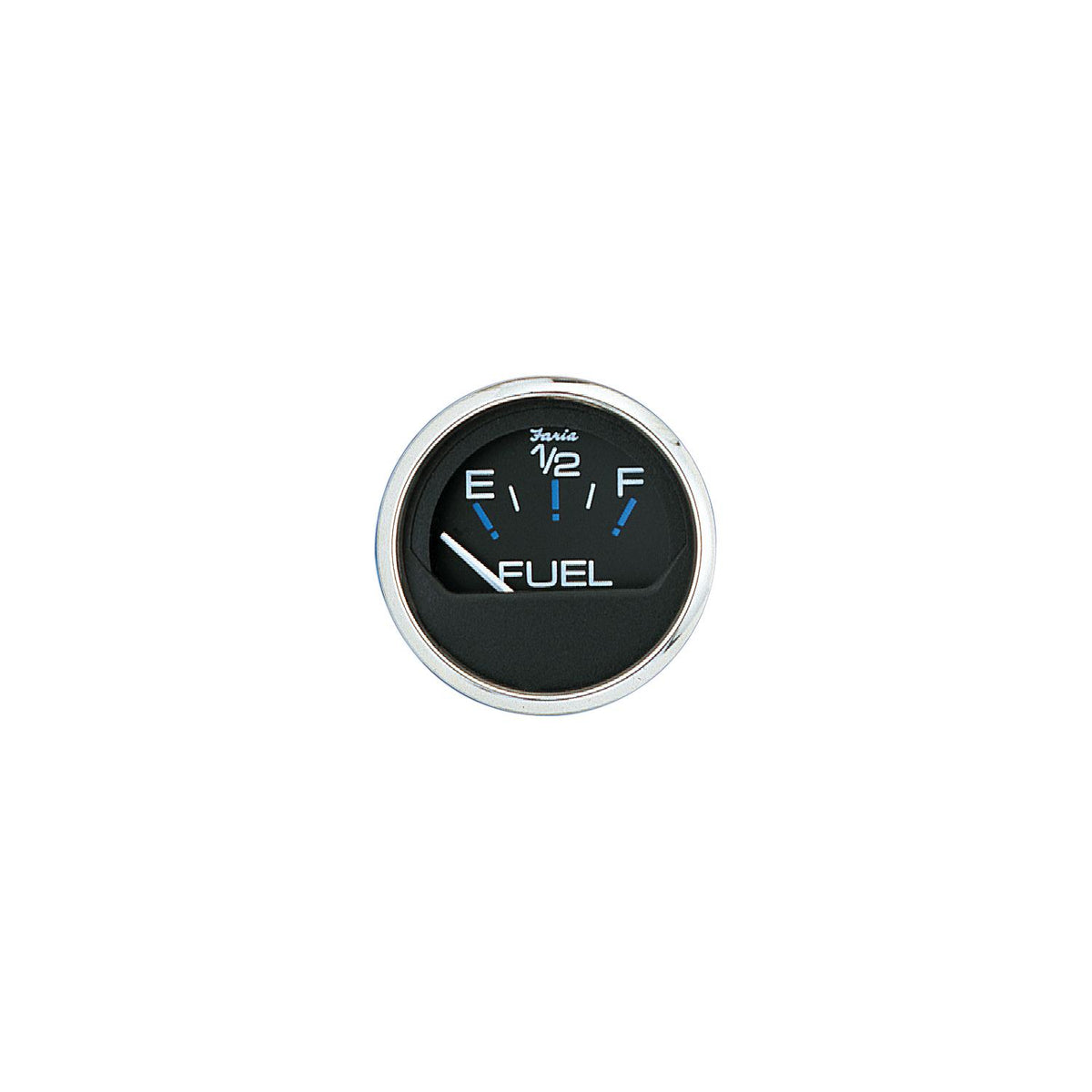 Faria Chesapeake Black 2" Fuel Level Gauge (E-1/2-F) [13701] - official Faria Beede Instruments product image 3