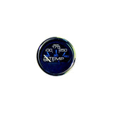 Faria Instruments Faria Chesapeake SS Black 2" Gauge - Water Temperature Gauge (100-250F) - F13704 - official Faria Beede Instruments product image 3