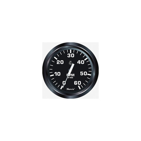 Faria Instruments Faria 32804 Euro 4" Gauge - 6000 RPM Tachometer (Gas) (Inboard & I/O) - F32804 - official Faria Beede Instruments product image 3