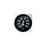 Faria Instruments Faria 12819 Euro Black 2" Cylinder Head Temperature Gauge With Sender (60-220F) - F12819 - official Faria Beede Instruments product image 2