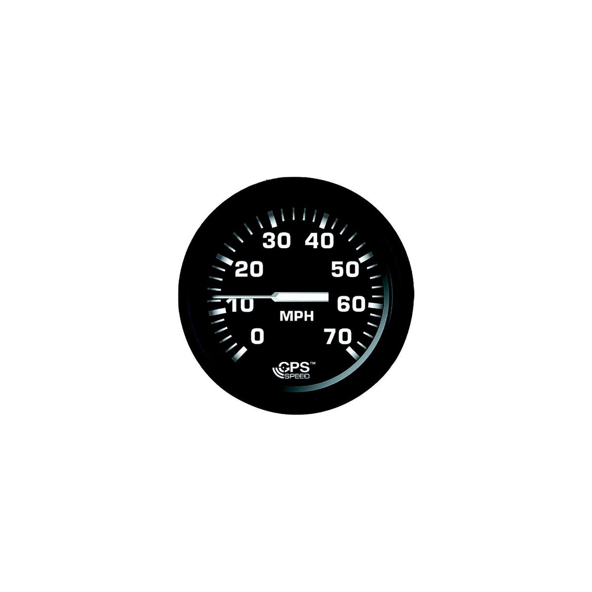 Faria Instruments Faria 32816 Euro Black 4" Gauge - 60 MPH GPS Speedometer - F32816