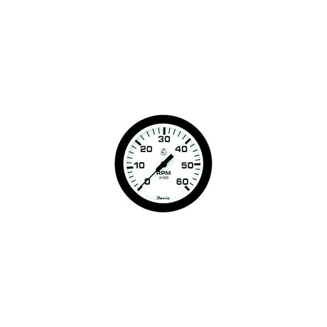 Faria Euro White 4" Tachometer 7000 RPM (Gas) (Outboards) [32905] - official Faria Beede Instruments product image 3