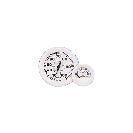 Faria Dress White 4" Tachometer - 7000 RPM (Gas) (All Outboards) [33104] - official Faria Beede Instruments product image 2