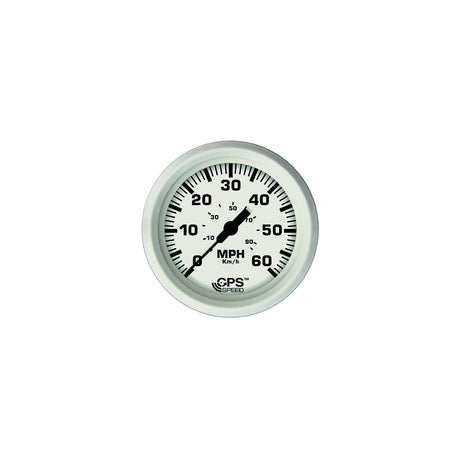 Faria Dress White 4" GPS Speedometer - 60 MPH [33147] - official Faria Beede Instruments product image 4