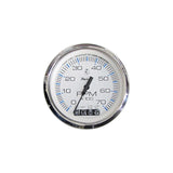 Faria Instruments Faria Chesapeake SS White 4" Gauge - Tach, 7000 RPM, w/OMC system check - F33850 - official Faria Beede Instruments product image 2