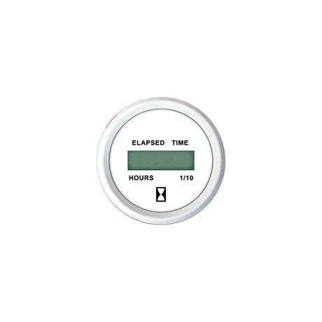 Faria Dress White 2" Hourmeter (Digital) [13130] - official Faria Beede Instruments product image 2