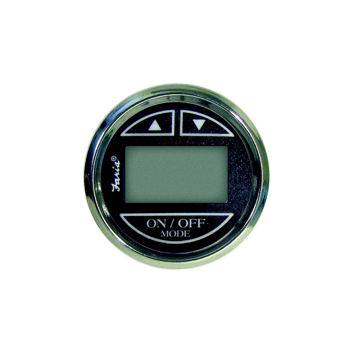 Faria Instruments Faria F22025 Digital Depth Sounder, Platinum Black w/Transom Transducer - F22025