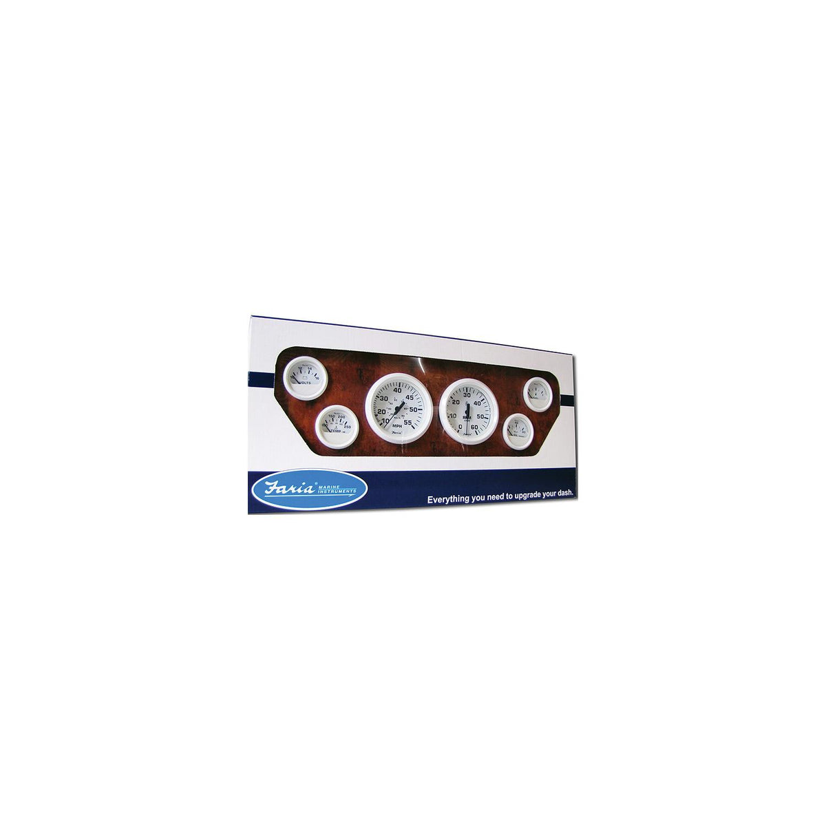 Faria Dress White Boxed Set - Inboard Motors [KT9797] - official Faria Beede Instruments product image 2