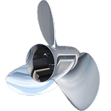 Turning Point Propellers Turning Point Express&reg; Mach3&trade; OS&trade; - Left Hand - Stainless Steel Propeller - OS-1613-L - 3-Blade - 15.625" x 13 Pitch - 31511320