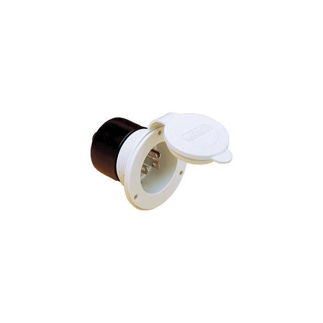 Park Power 150BBIWRV Power Inlet, 15A White - image 1