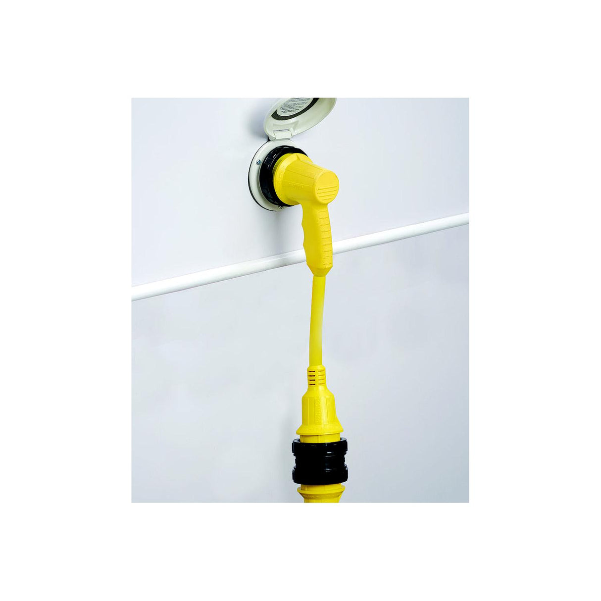 Park Power Right Angle Adapter, 50A 125/250V, RV - 1RPC50RV - image 1