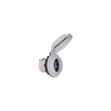 Marinco 304EL-B 30AMP 125V Contour Power Inlet White Marine Boat - official Marinco product image 2