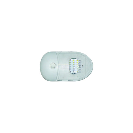 Valterra DG654291VP Slim Line Single LED Dome Light w/2-Way Switch, 12V - image 1