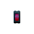 Diamond Group Diamond 12V Illunminated On/Off Switch, Black w/Red Light - DG131PB - image 1
