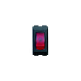 Diamond Group Diamond 12V Illunminated On/Off Switch, Black w/Red Light - DG131PB - image 1