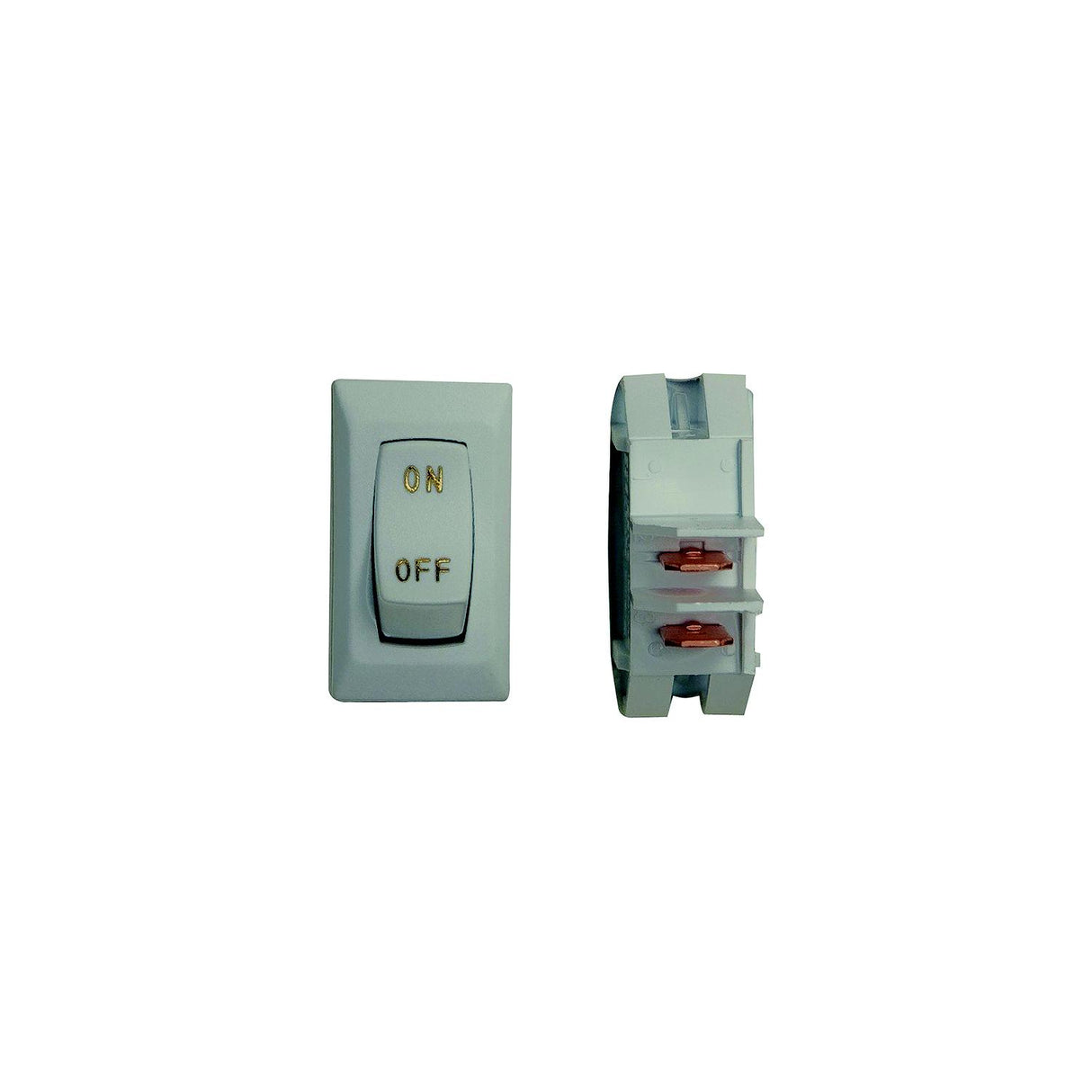 Diamond Group 12V IVORY GOLD ON/OFF 3/PK BELL RV REPLACES P/N 681-B180U315G - DG180UPB - image 1