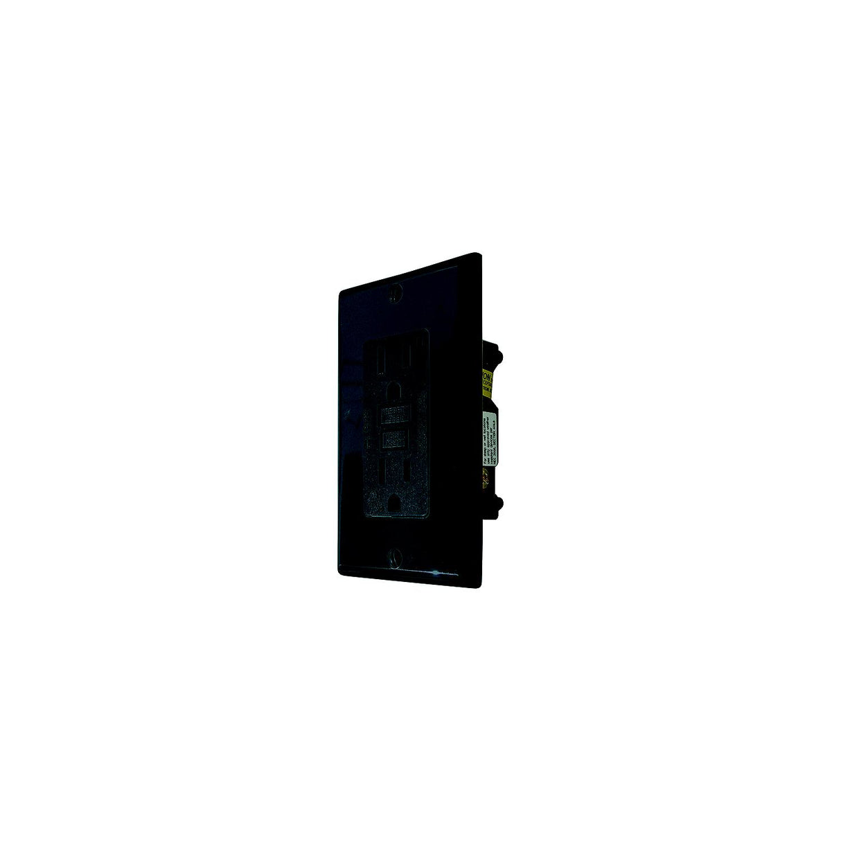 Diamond Group GFI Receptacle w/Light, Black - DG15VP - image 1