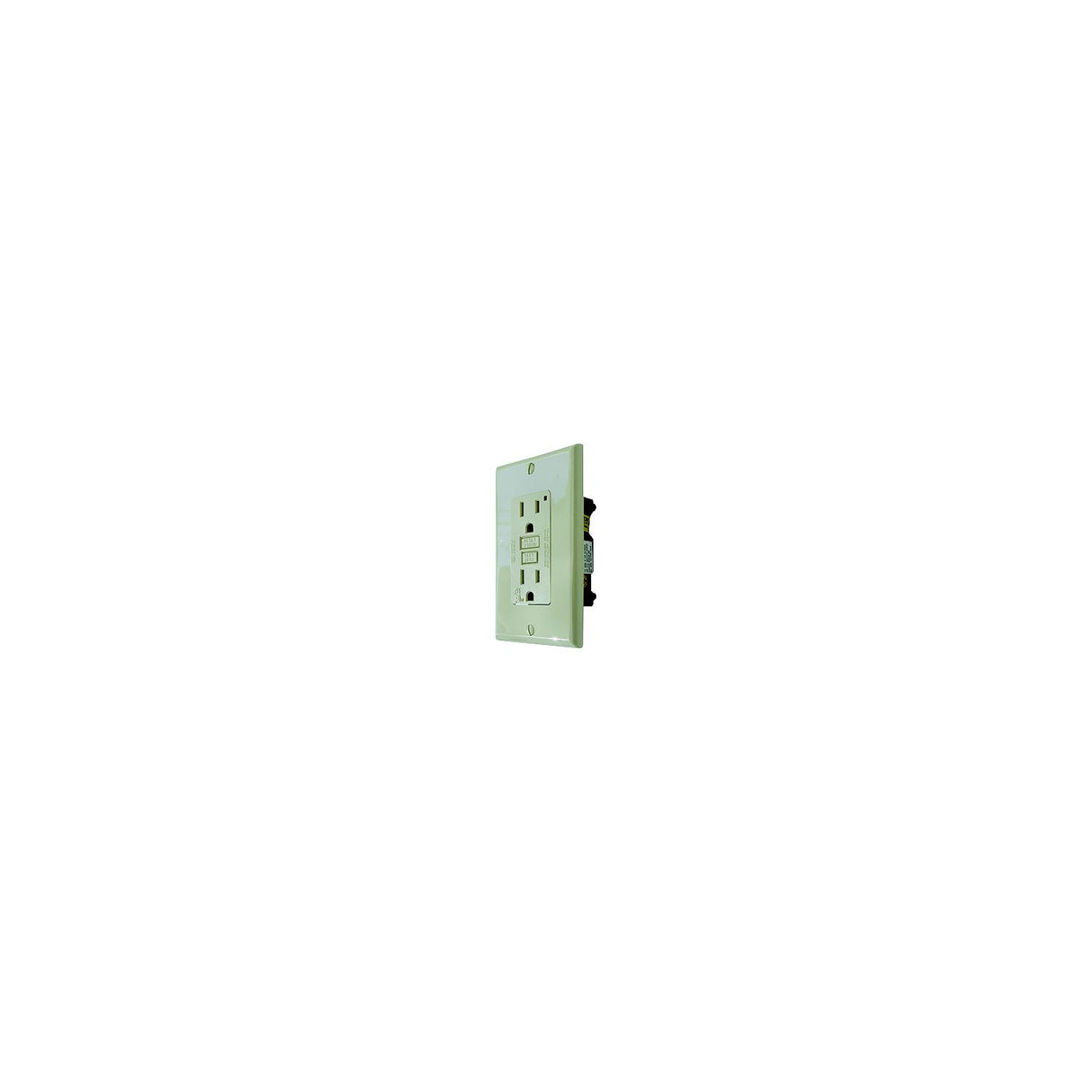 Diamond Group GFI Receptacle w/Light, White - DG151VP - image 1