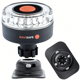 Navisafe Navilight 360&deg; 2NM w/Navibolt Base &amp; RIB Mount - Black - 042KIT2
