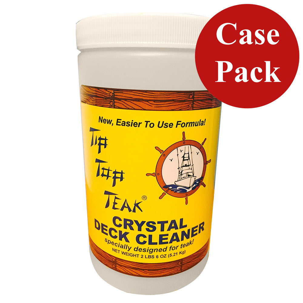 Tip Top Teak Limpiador de cubierta de cristal de teca Tip Top - Cuarto de galón (2 libras 6 oz) - *Caja de 12* [TC 2000CASE]