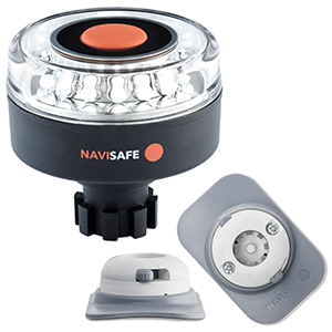Navisafe Navilight 360&deg; 2NM w/Navibolt Base &amp; RIB Mount - White - 042KIT4