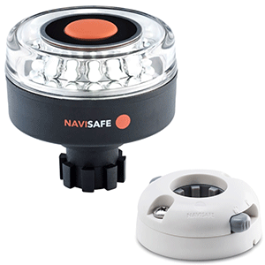 Navisafe Navilight 360&deg; 2NM w/Navibolt Base &amp; Horizontal Mount - White - 042KIT5