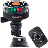 Navisafe Navilight 2NM Tricolor w/Navimount Base &amp; RIB Mount - Black - 340KIT2