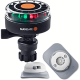 Navisafe Navilight 2NM Tricolor w/Navimount Base &amp; RIB Mount - White - 340KIT4