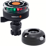 Navisafe Navilight 2NM Tricolor w/Navimount Base &amp; Horizontal Mount - Black - 340KIT7