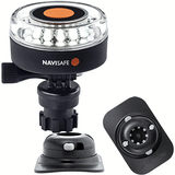 Navisafe Navilight 360&deg; 2NM White w/Navimount Base &amp; RIB Mount - Black - 040KIT2