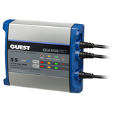 Guest On-Board Battery Charger 10A / 12V - 2 Bank - 120V Input - 2711A
