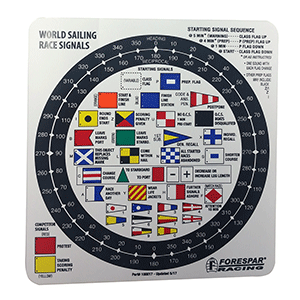 Forespar Performance Products Forespar Nash 207 Racing Signal Flag Label - 100017