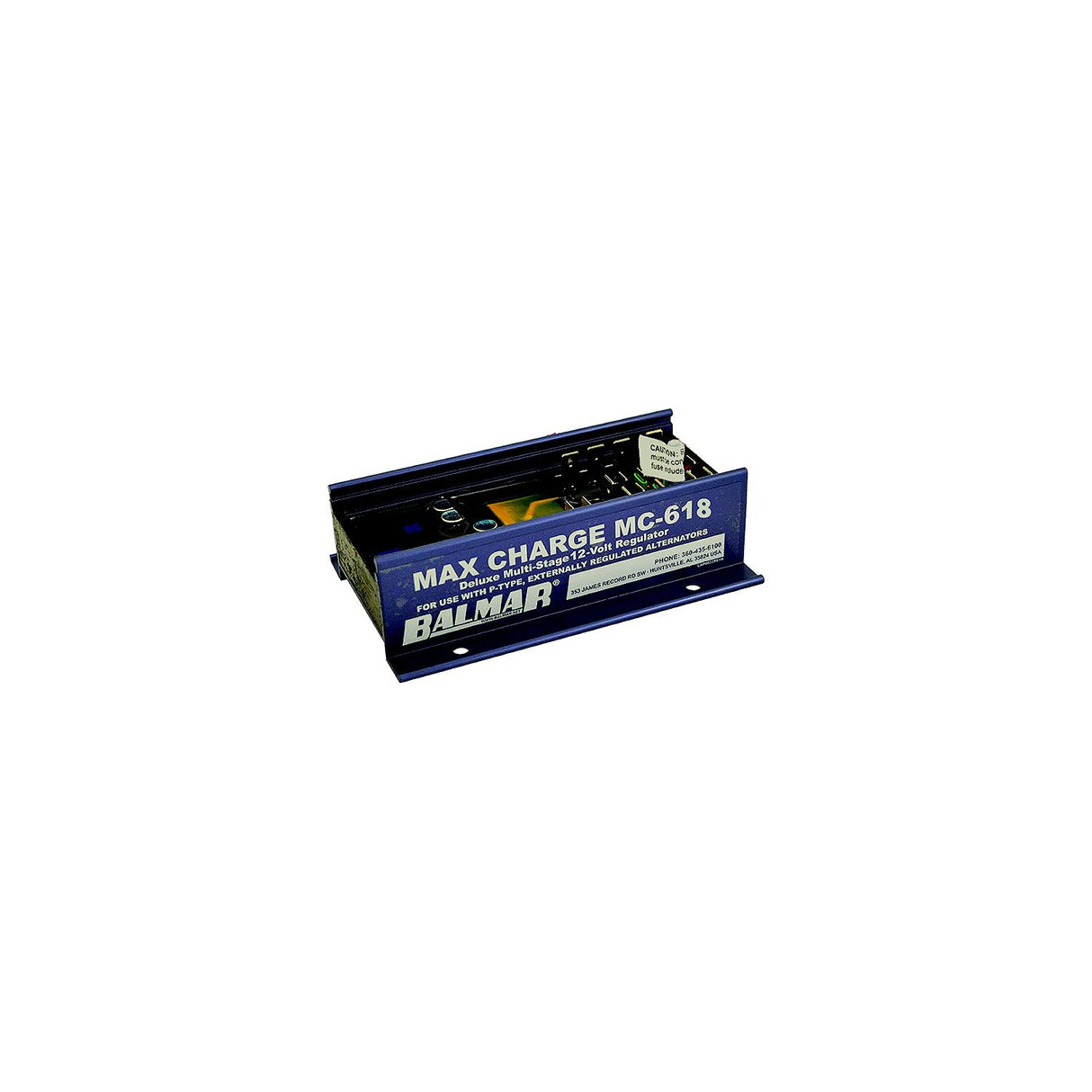 Balmar Max Charge MC618 Multi-Stage Regulator w/o Harness - 12V [MC-618] - official Balmar product image 2