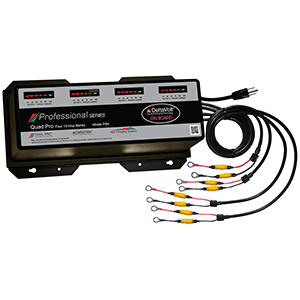 Dual Pro Professional Series Battery Charger - 60A - 4-15A-Banks - 12V-48V - PS4