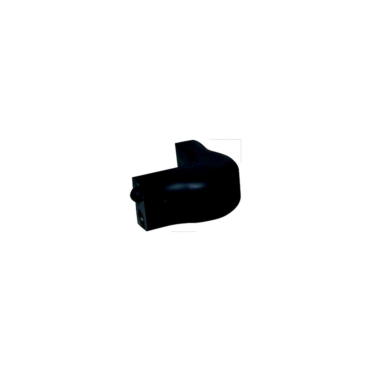 Dock Edge DE1157G Outside DocKorner HD, 8-3/8", Black - DE1157G