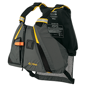 Onyx Outdoor Onyx MoveVent Dynamic Paddle Sports Vest - Yellow/Grey - XS/SM - 122200-300-020-18