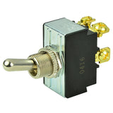 BEP Marine BEP DPST Chrome Plated Toggle Switch - OFF/ON - 1002017