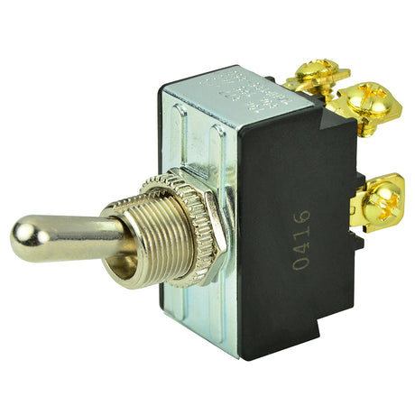 BEP Marine BEP DPST Chrome Plated Toggle Switch - OFF/ON - 1002017