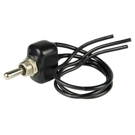 BEP Marine BEP SPDT Chrome Plated Sealed Dipped Toggle Switch - (ON)/OFF/(ON) - 1002005
