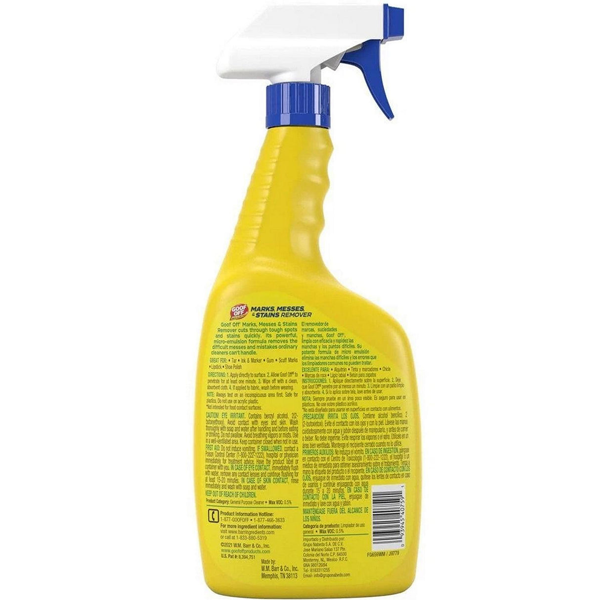 Damp Rid GOOF OFF 22 OZ MARKS MESSES STAIN REMOVER - FG659WM - image 2