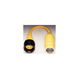 Marinco Pigtail Adapter, 30A Locking to 50A Locking [121A] - official Marinco product image 3