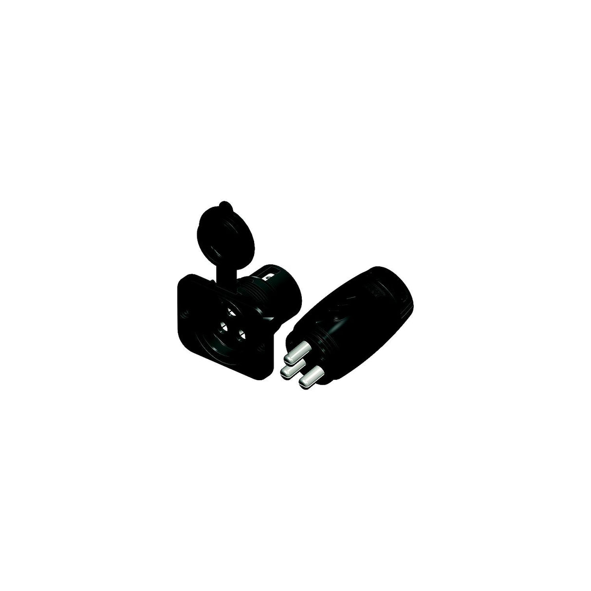 Marinco 70A Trolling Motor Plug & Receptacle [12VCPS3] - official Marinco product image 2