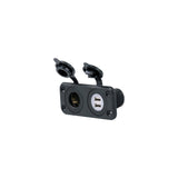 Marinco SeaLink Deluxe Dual USB Charger & 12V Receptacle [12VCOMBO] - official Marinco product image 2