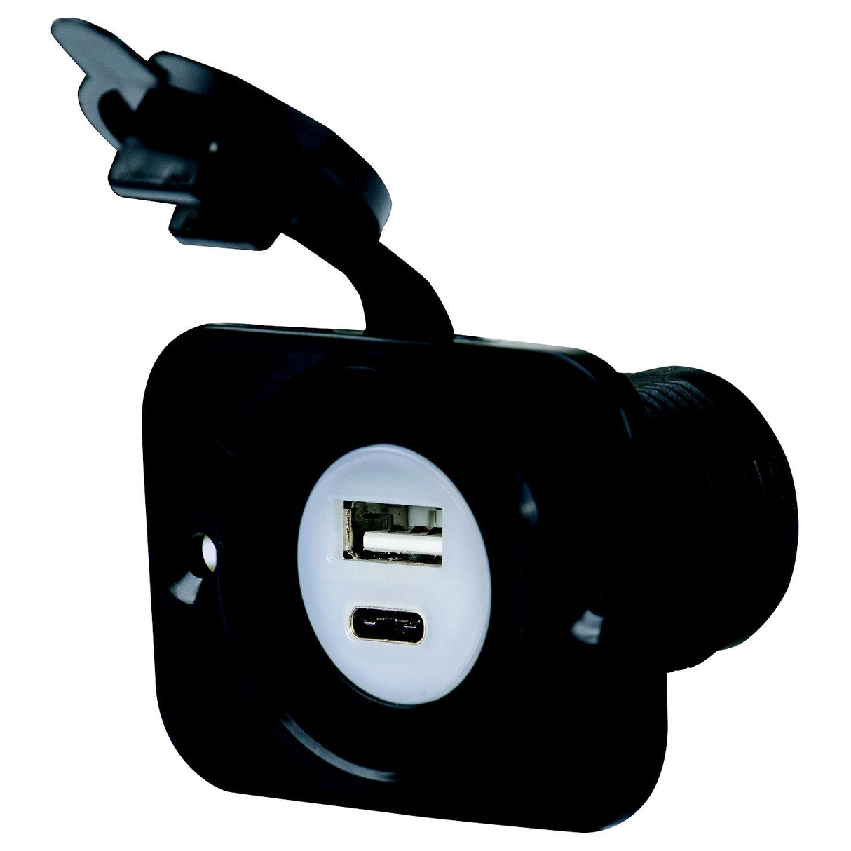 Marinco Sealink Dual USB-A/C Combo Charger [12VDUSBAC] - official Marinco product image 3