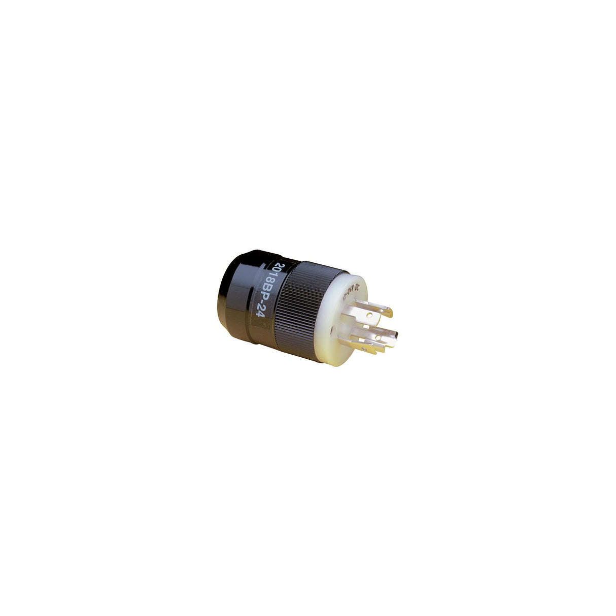 Marinco 2018BP-24 Trolling Motor Plug (Male) 12/24V - Black [2018BP-24] - official Marinco product image 2