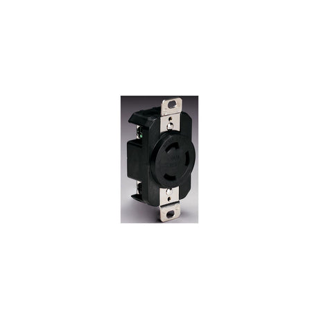 Marinco 305CRRB 125V 30Amp Locking Receptacle - Black [305CRRB] - official Marinco product image 2