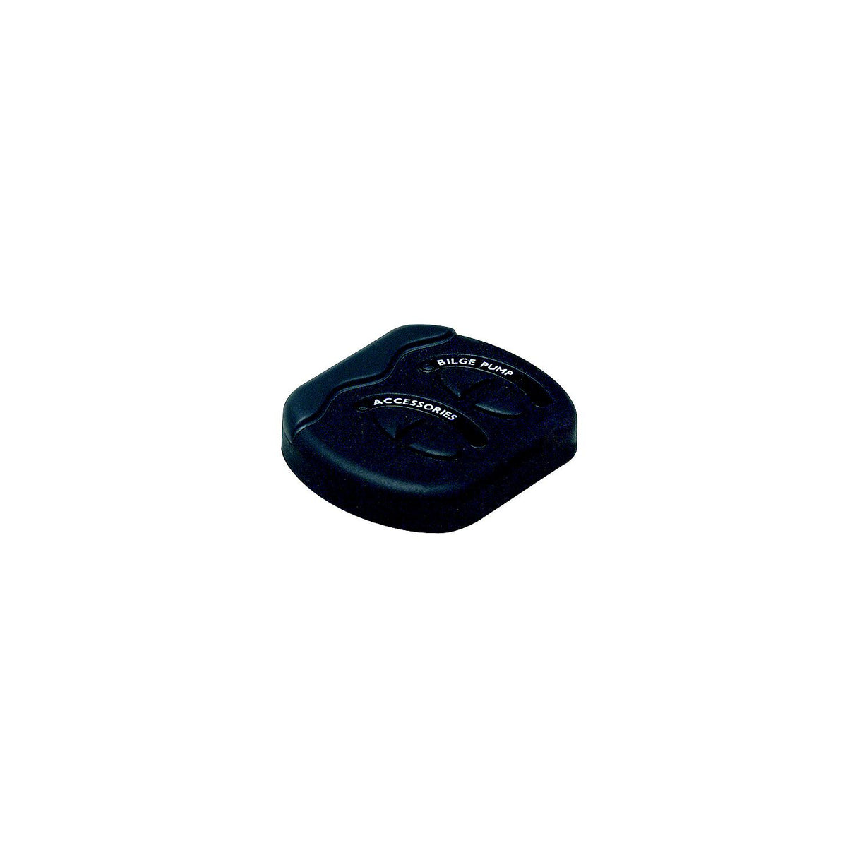 BEP Marinco Contour Generation II Sprayproof Switch Panel With Fuse(s) - Black - CG2-2W-F